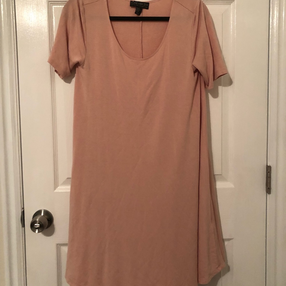 light pink dress